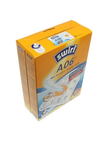 A06 Sacchetti per aspirapolvere AEG, Electrolux, Hugin, MioStar, Privileg, Progress, Volta
