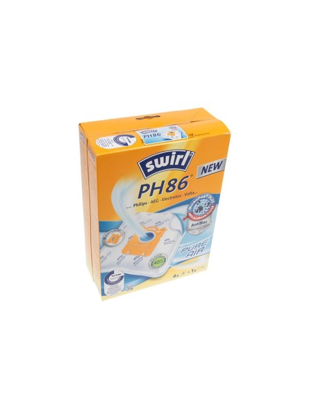 PH86 Sacchetto per aspirapolvere Philips, AEG, Dirt Devil, Electrolux, Progress, Standard-Bag, Volta
