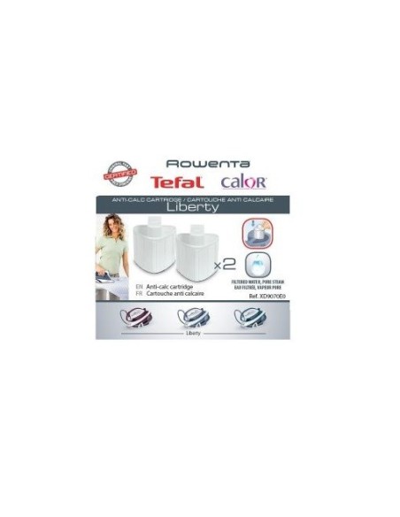 XD9070E0 Cartuccia Filtro anticalcare per sistema stirante Liberty e Power Steam, Rowenta