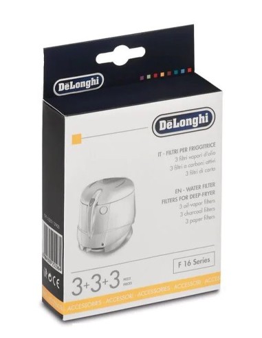 5525112900 KIt Filtri per friggitrice serie F16 De Longhi