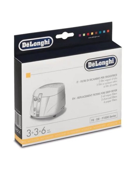 5525101500 Kit Filtri per friggitrice serie F8  De Longhi