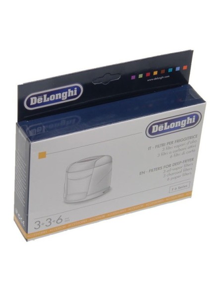 Filtri per friggitrice serie F6 e F17, De Longhi