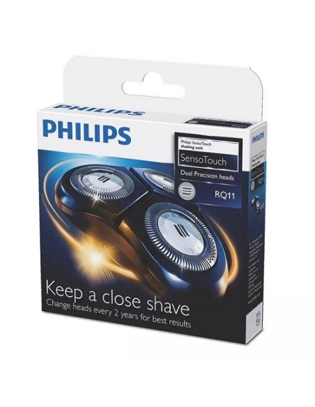 RQ11/50 Kit 3 testine Rasoio RQ1150, RQ1160, RQ1170, RQ1180 Philips