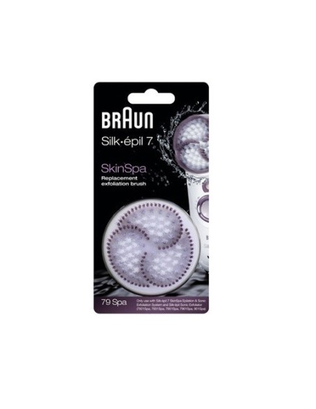 81402220 Spazzola esfoliante per Silk-épil 7 e 9,SkinSpa,Dual Epilator,Legs Body&Face,Silk-épil Xpressive,Super Solo,BGK,Braun