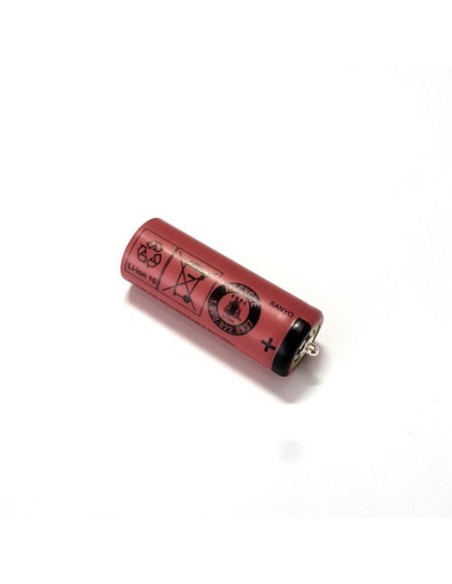 81377206 Batteria ricaricabile Li-Ion UR 18500Y per epilatore Silk-épil e rasoio Braun