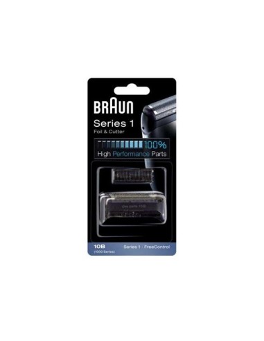 81392188 Gruppo radente lamina testina Braun rasoio 10B Black - Nero Serie 1000 Series 1 FreeControl