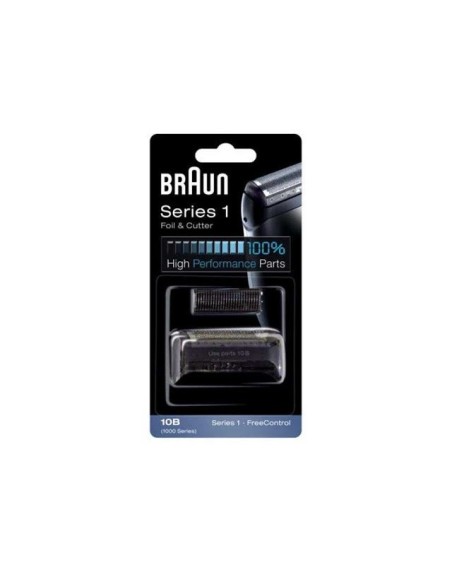 81392188 Gruppo radente lamina testina Braun rasoio 10B Black - Nero Serie 1000 Series 1 FreeControl