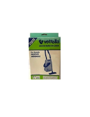 VT509502 Sacchetto in carta per aspirapolvere NUOVO MINIMAX Vetrella