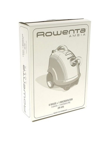 ZR470 Sacchetti e filtro per aspirapolvere Ambia Rowenta
