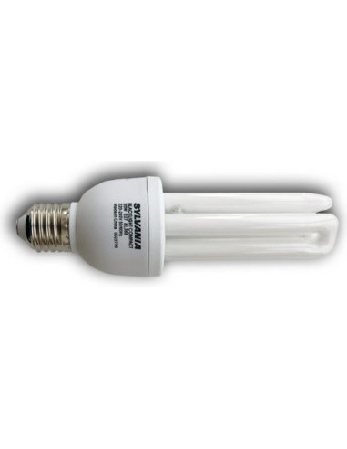004622 Lampada Attinica UV-A 3U 20W 160mA E27 SYLVANIA Elettroinsetticida  MOEL
