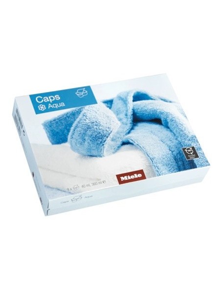 11486050 Caps Aqua Ammorbidente confezione da 9 per Lavatrice Miele