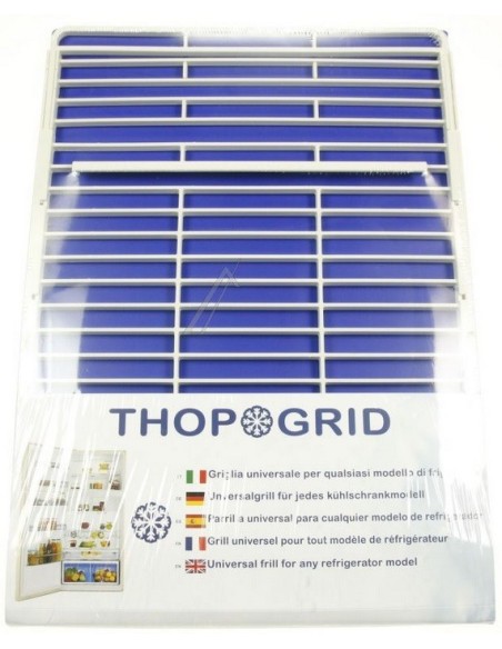 R826177 Griglia estensibile per frigorifero misure: largh.cm42-50 X prof. 35 universale