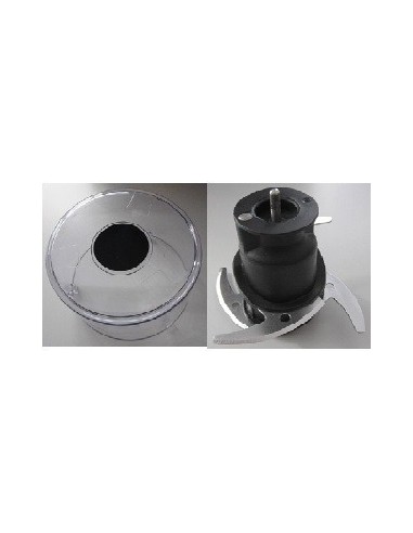 DE6060 COPERCHIO e LAMA per tritatutto Tritapiù F6102 7475 7256 CH3000 Imetec