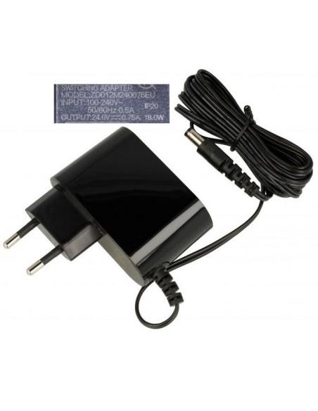 SS-7222051108 Alimentatore aspirapolvere RH6838 24V, DC 0,75A 18W Spina cava 5,5x2 Rowenta