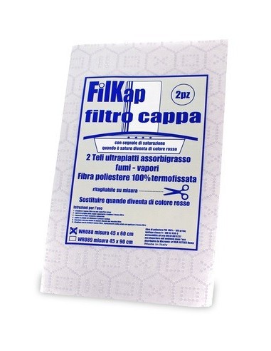 WR088 Filtro Cappa antigrasso 60x45 con indice di saturazione