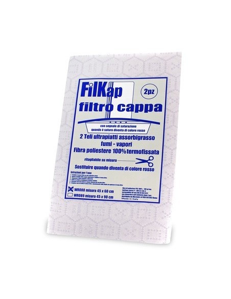 WR088 Filtro Cappa antigrasso 60x45 con indice di saturazione