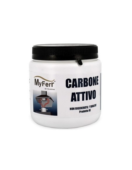 WR008 Carbone attivo per filtro cappa in granuli barattolo 400gr