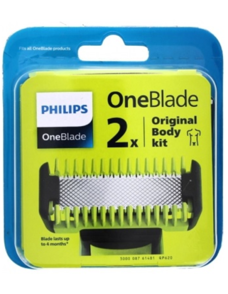 QP620/50 KIT LAMA ONEBLADE BLISTER 2 pz PHILIPS
