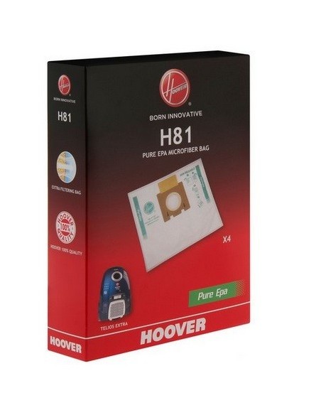 35601865 SACCHETTI ASPIRAPOLVERE H81 MICROFIBRA TELIOS EXTRA HOOVER