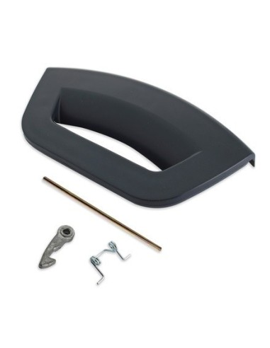 WL242GR Maniglia oblò lavatrice grigia adattabile WHIRLPOOL INDESIT