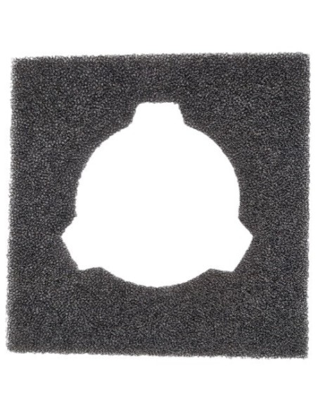 1186047015 FILTRO in spugna nera cm 15x15 PUR QUADRO MICRO VORTICE