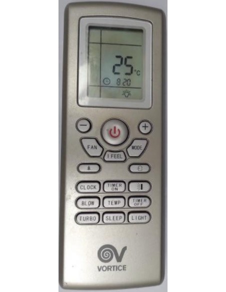 1662000047 Telecomando YT1F climatizzatore condizionatore serie VORT-KRYO VORTICE