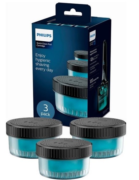 CC13/50 CARTUCCE PER LA PULIZIA DEI RASOIO PHILIPS
