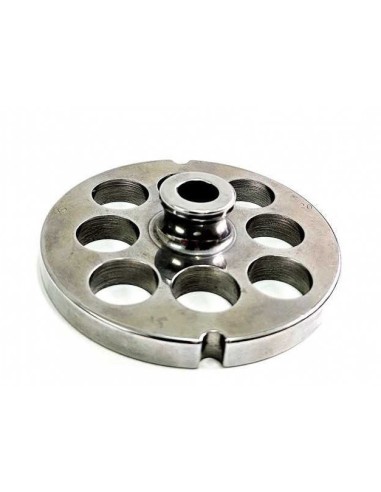 4754 A 20 mm Piastra acciaio TC 32 diamentro 20 per tritacarne elettrico Reber