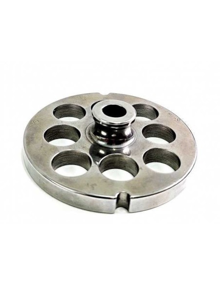 4754 A 20 mm Piastra acciaio TC 32 diamentro 20 per tritacarne elettrico Reber