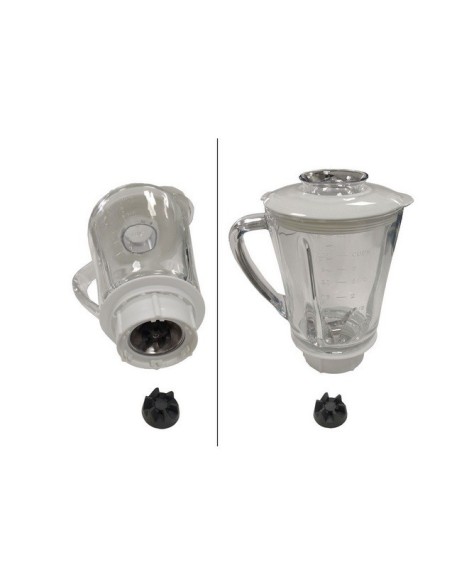 AS00009709 Caraffa in vetro completa Blendy Metal 561, Ariete